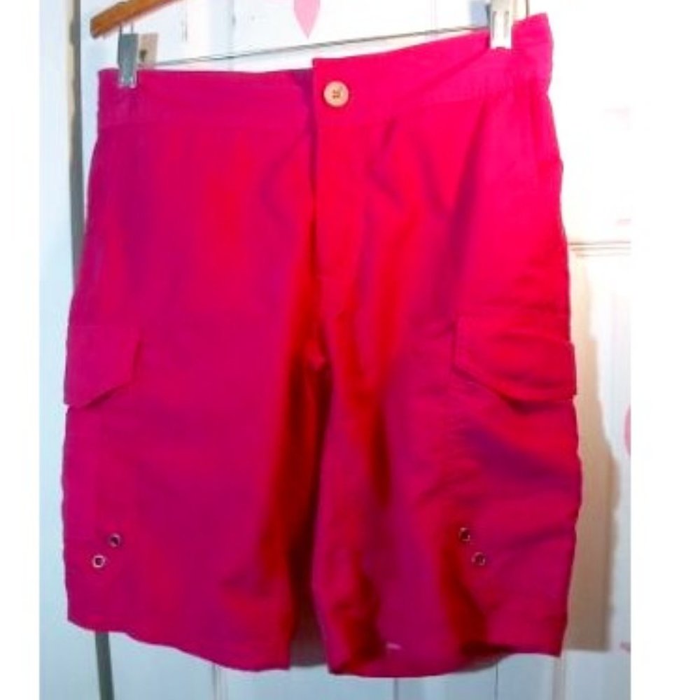 WOMEN'S SIRENA WATER WEAR HOT PINK BOARDING SHORTS SZ 6